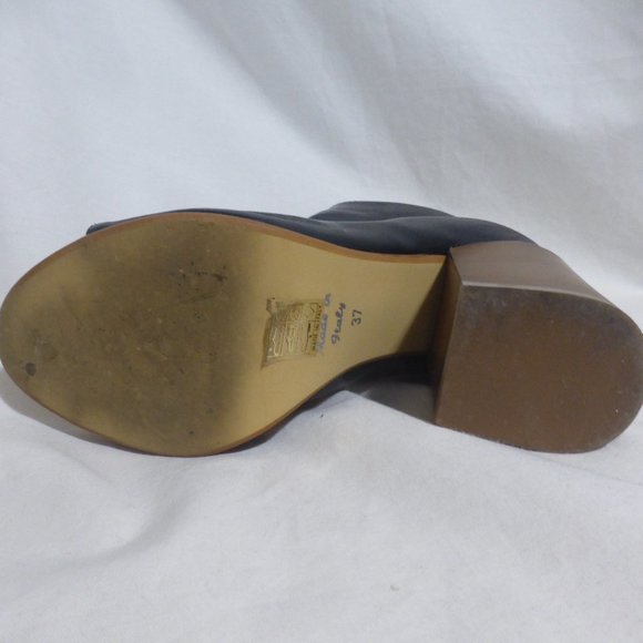 RUDSAK, size 37, open toe heels, zip back, Made In Italy, GUC - Picture 5 of 15